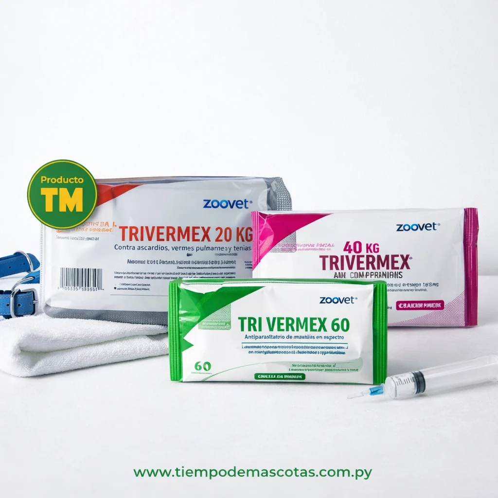 ZOOVET TRIVERMEX comprimidos