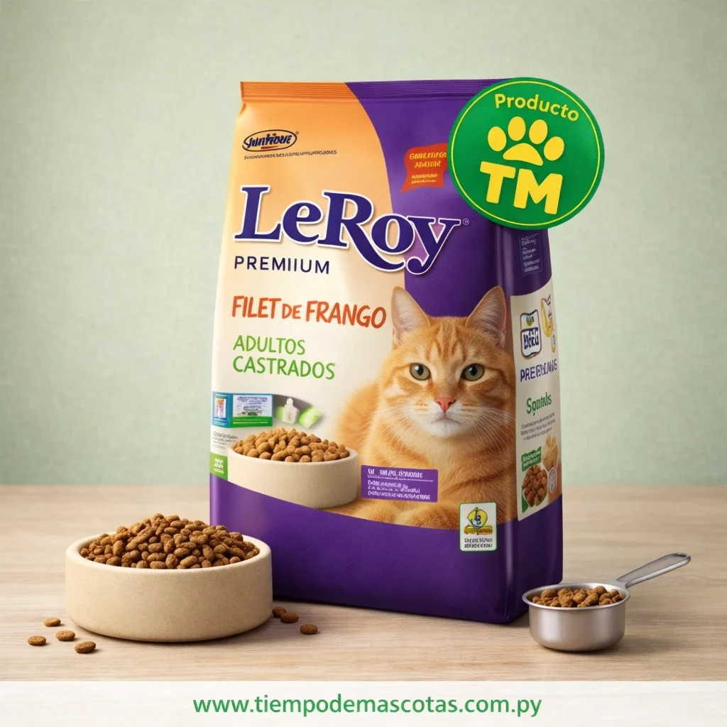 LEROY gato castrado pollo
