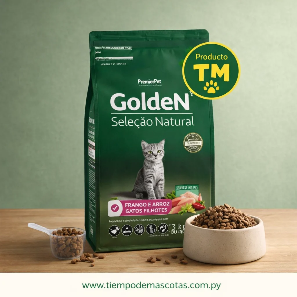 GOLDEN NATURAL gato cachorro