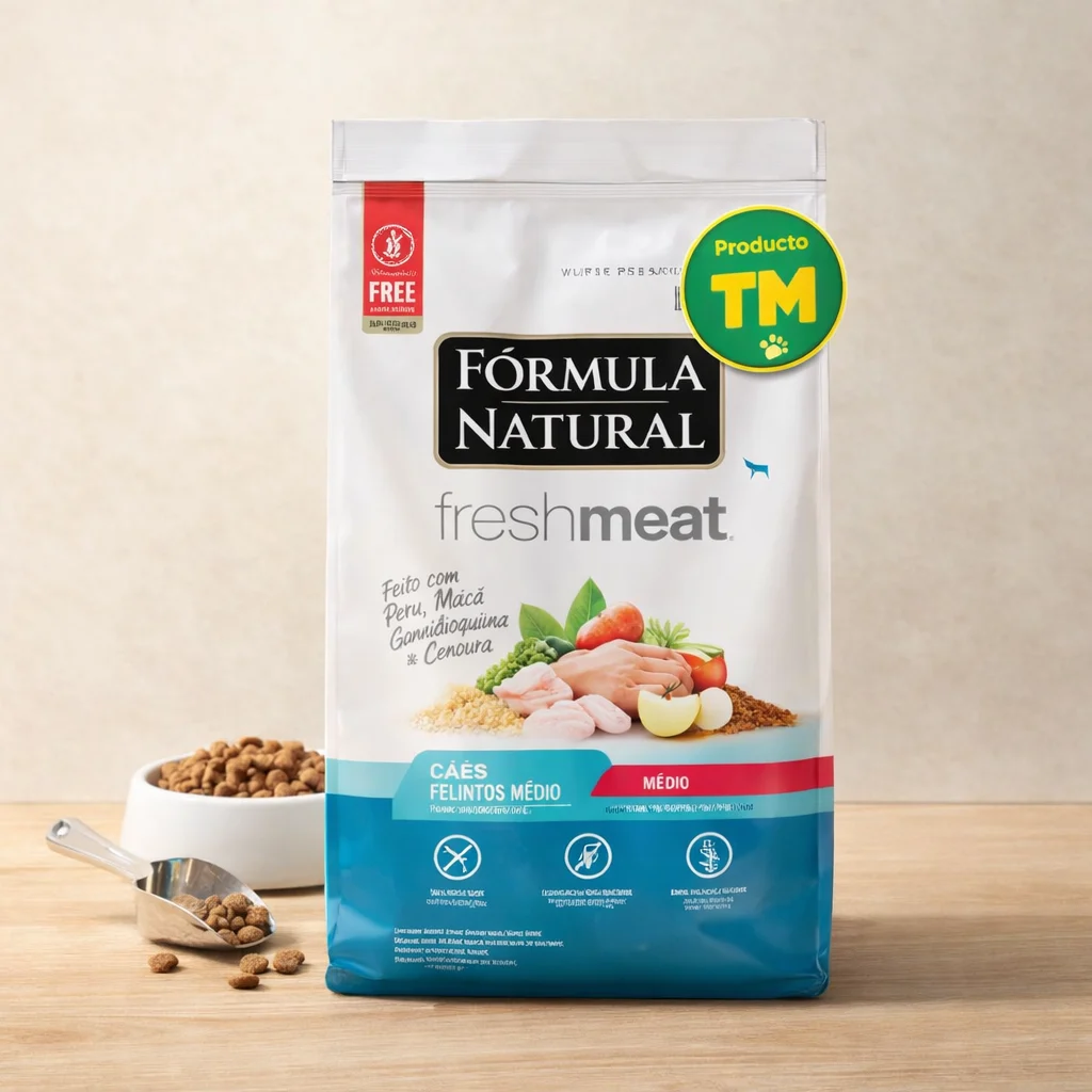 FORMULA NATURAL perro cachorro raza mediana