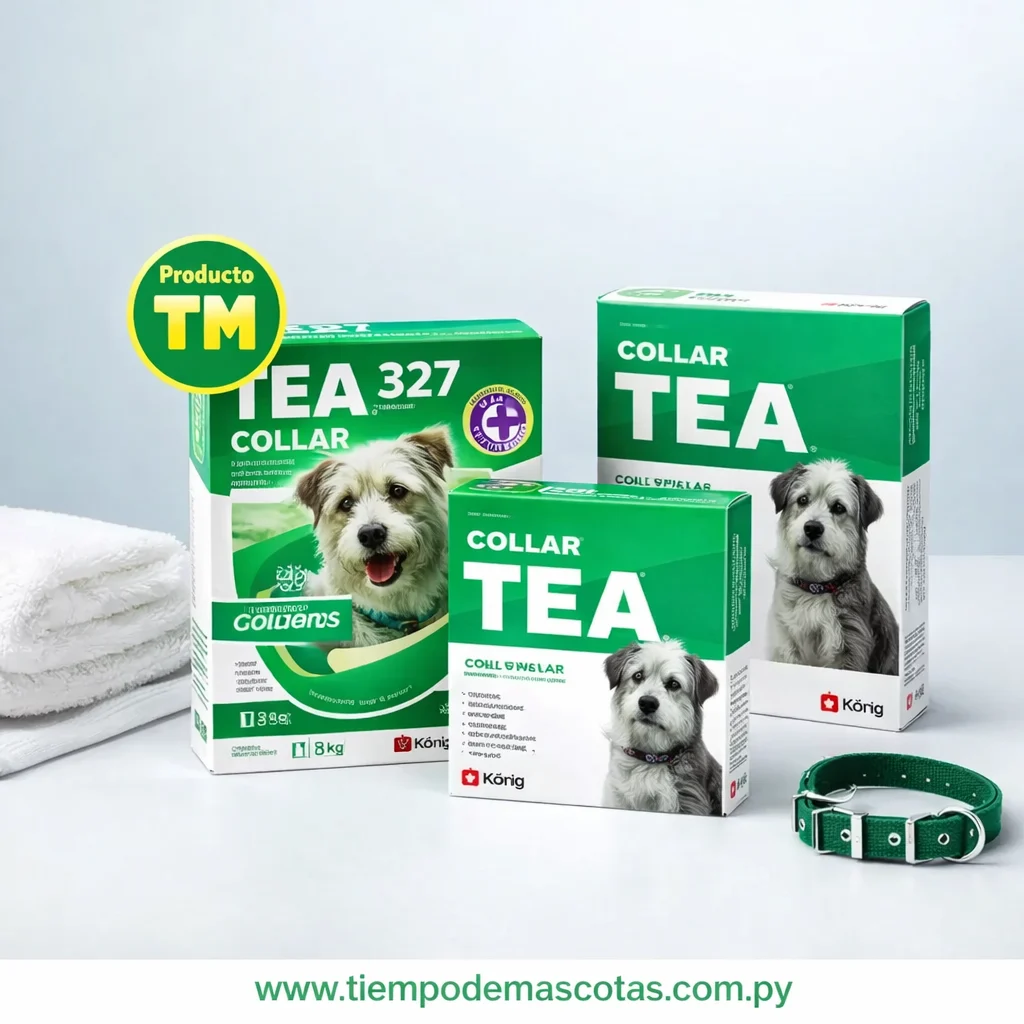 TEA collar perro antiparasitario externo