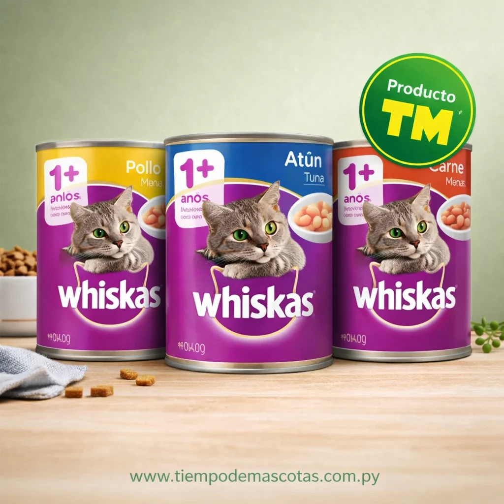 WHISKAS pate adulto 340g lata
