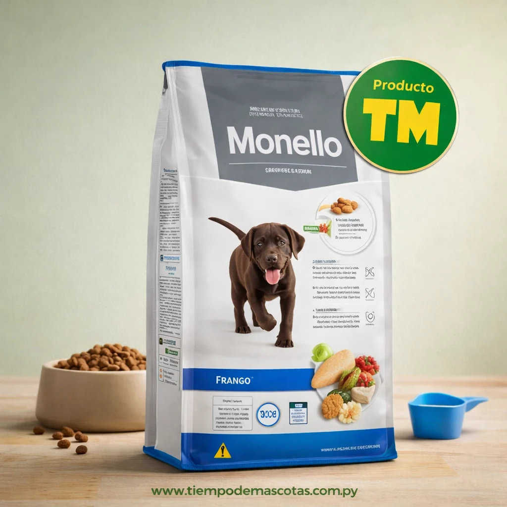 MONELLO perro cachorro pollo