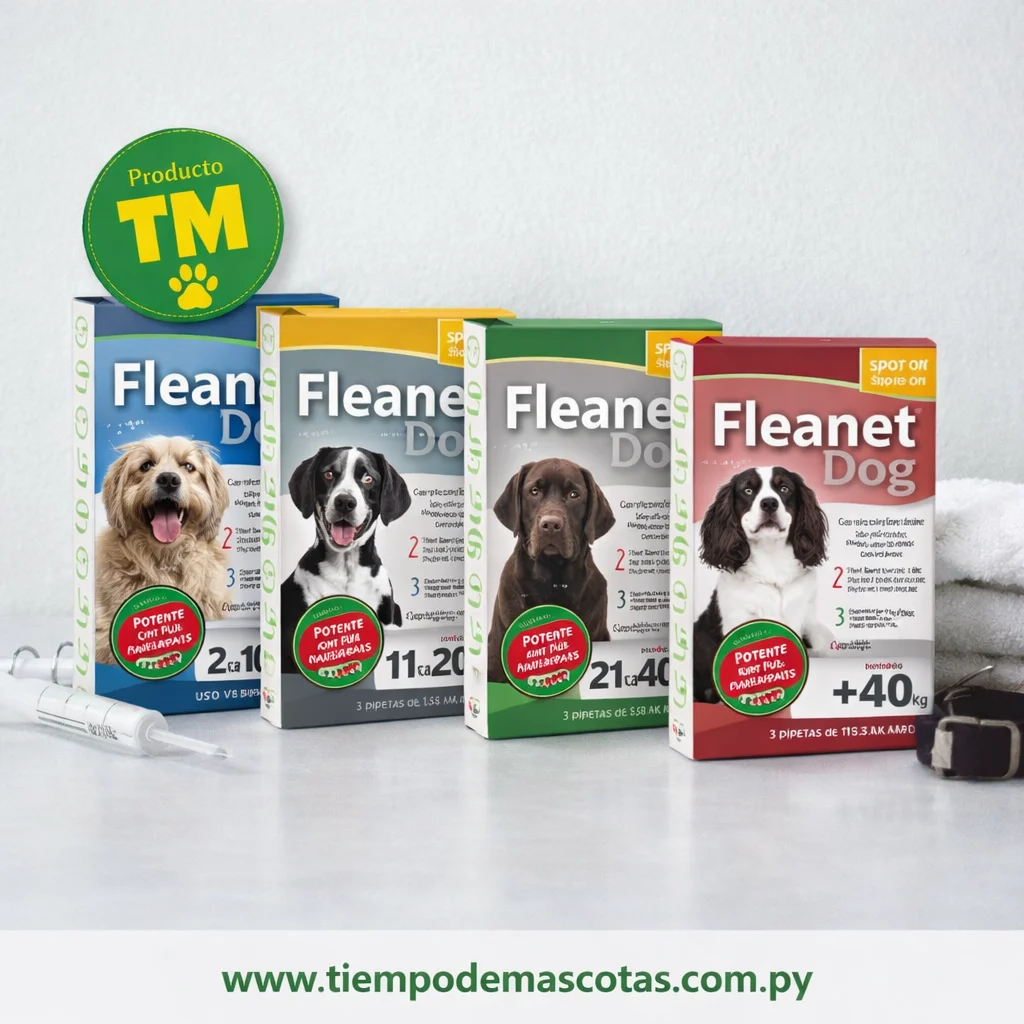 FLEANET perro pipeta antiparasitario externo