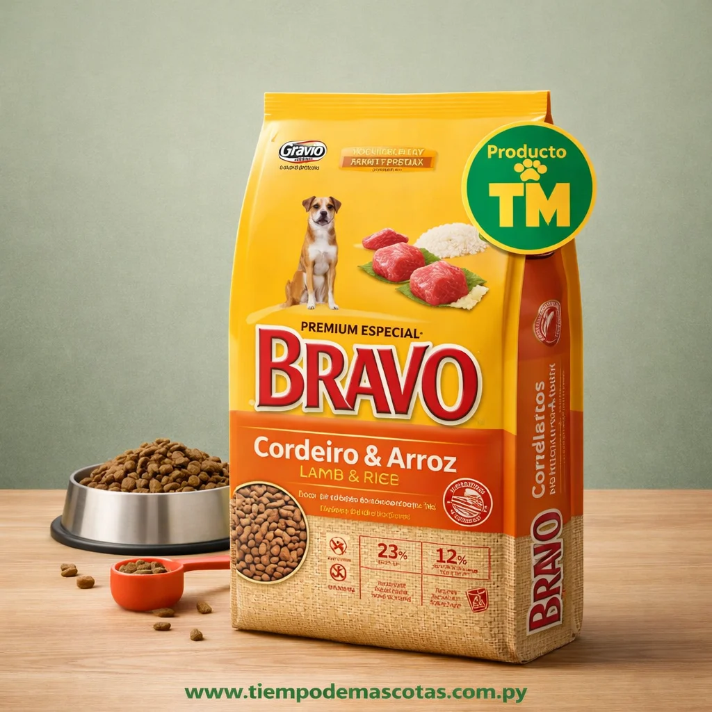 BRAVO perro adulto cordero/arroz