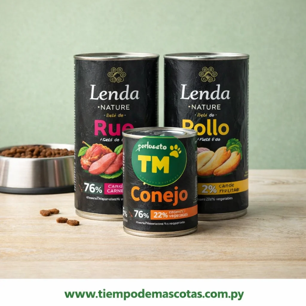 LENDA perro lata