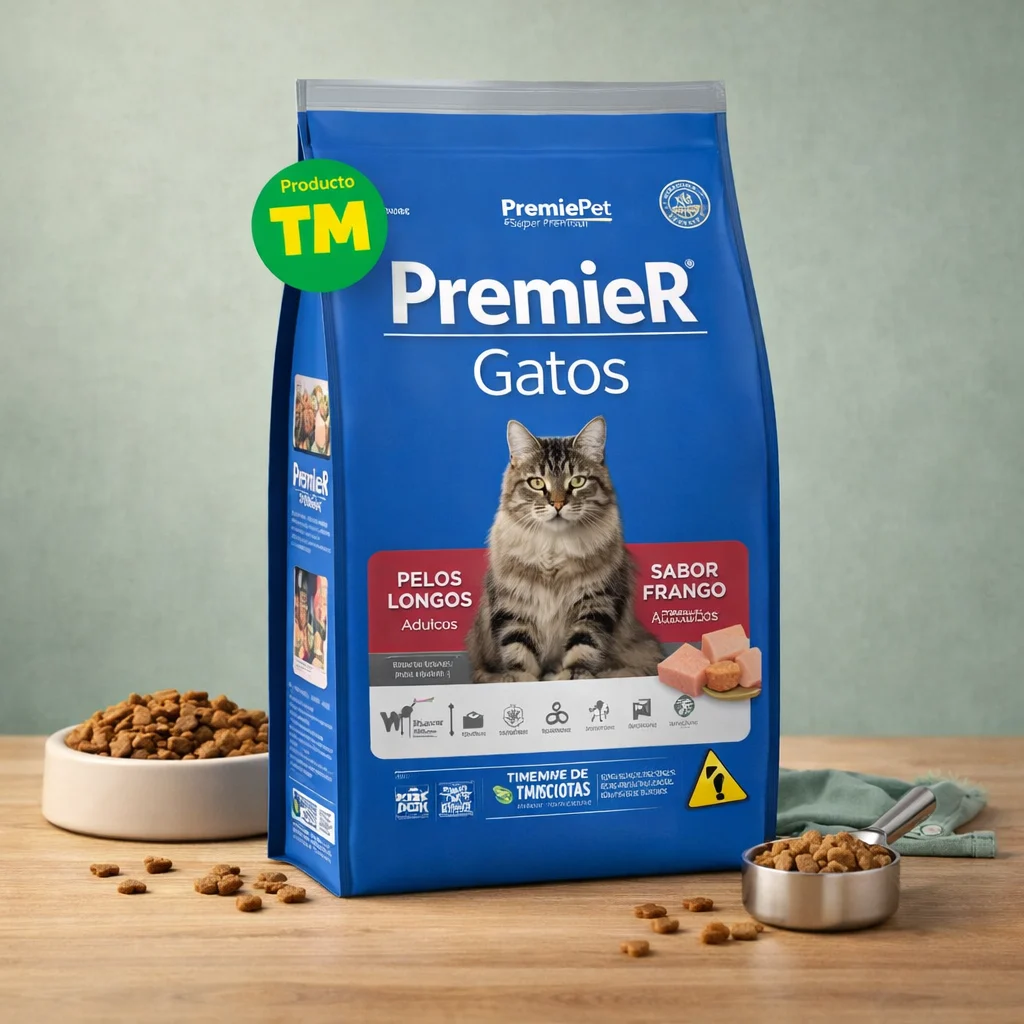 PREMIER gato adulto pollo pelo largo
