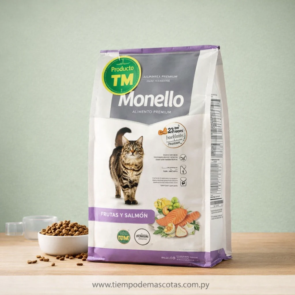 MONELLO gato castrado pavo/salmon