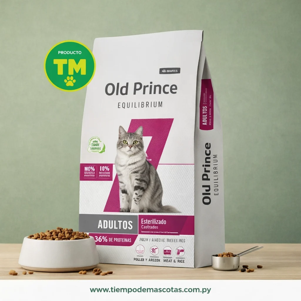 OLD PRINCE premium gato castrado pollo/arroz