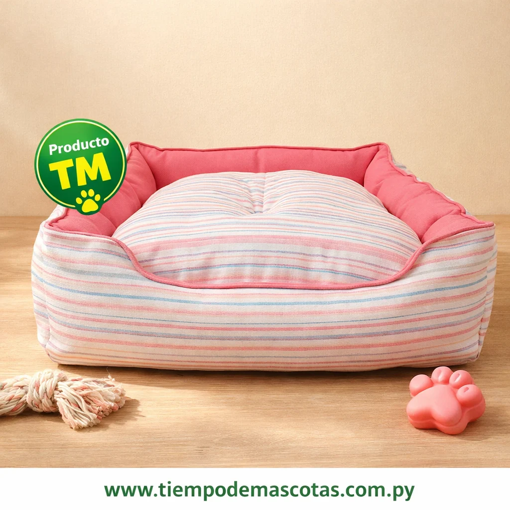 cama rectangular P/M/G LIZ (varios colores)