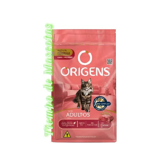 Origens Gato Adulto Carne 1kg - Producto en Tiempo de Mascotas
