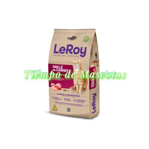 LEROY GATO CAST CARNE 20KG
