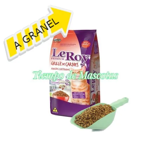 Leroy Gato Cast Carne Granel - Producto en Tiempo de Mascotas