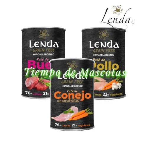 Lenda Perro Lata Hypo Pollo Zanahoria 400g - Producto en Tiempo de Mascotas
