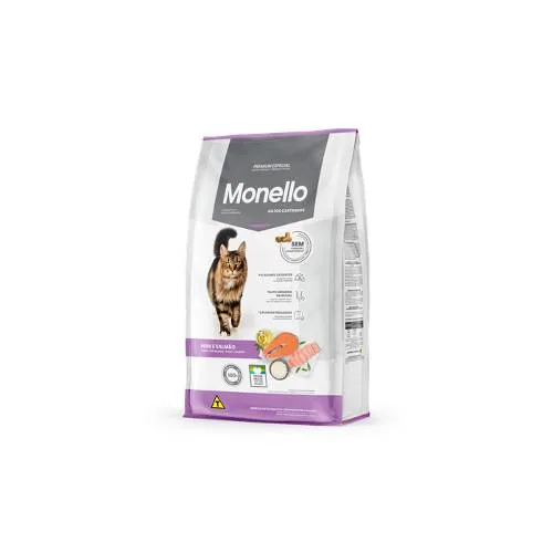 MONELLO GATO CAST PAVO SALMON 10KG