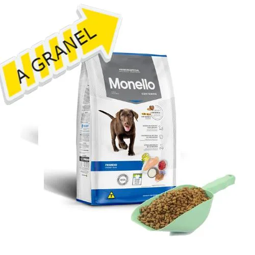 MONELLO PERRO CACHORRO POLLO GRANEL