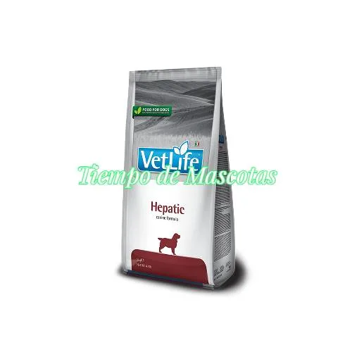 Vetlife Perro Hepatic 2kg - Producto en Tiempo de Mascotas