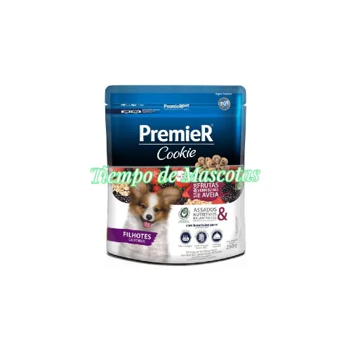 Premier Perro Cookie Cachorro Fruta Roja Avena 250g - Producto en Tiempo de Mascotas