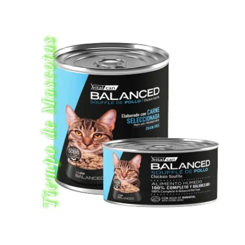 Vitalcan Balanced Gato Pate Adulto Pollo 85g - Producto en Tiempo de Mascotas