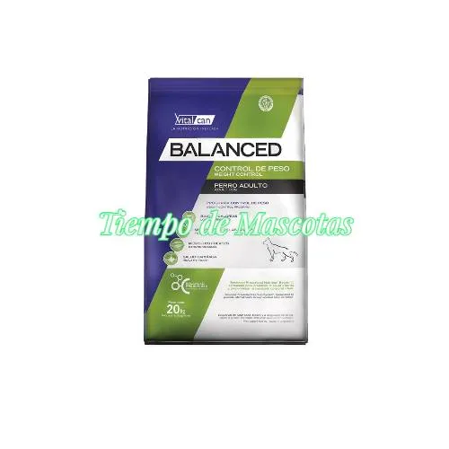 VITALCAN BALANCED PERRO CTRL DE PESO 12KG
