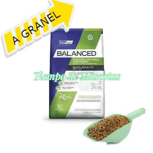 Vitalcan Balanced Perro Ctrl de Peso Granel - Producto en Tiempo de Mascotas