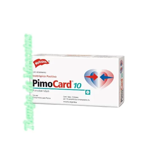 Holliday Pimocard 10mg Caja - Producto en Tiempo de Mascotas