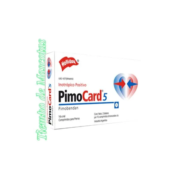 Holliday Pimocard 5mg Caja - Producto en Tiempo de Mascotas