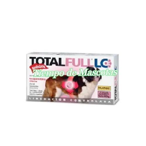 Holliday Total Full LC Perros Hasta 60kg Blister 3 Comp - Producto en Tiempo de Mascotas