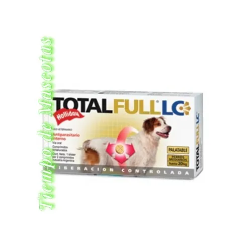 HOLLIDAY TOTAL FULL LC PERROS HASTA 20KG BLISTER 2 COMP