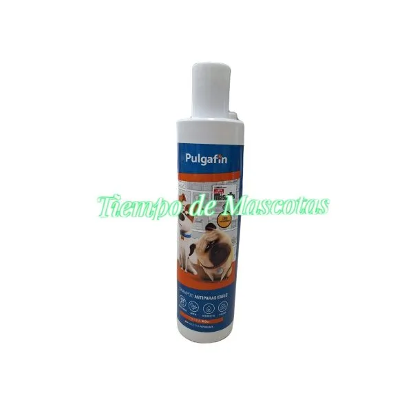 Pulgafin Shampoo Antiparasitario 300cc - Producto en Tiempo de Mascotas