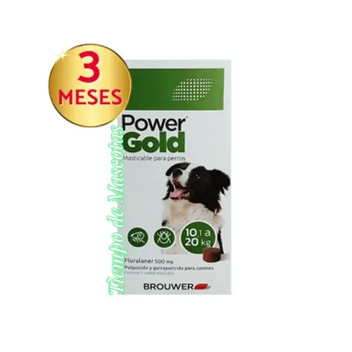 Brouwer Power Gold 3M 10.1-20kg Verde - Producto en Tiempo de Mascotas