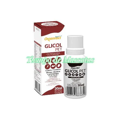 Organnact Glicol Pet 30ml - Producto en Tiempo de Mascotas