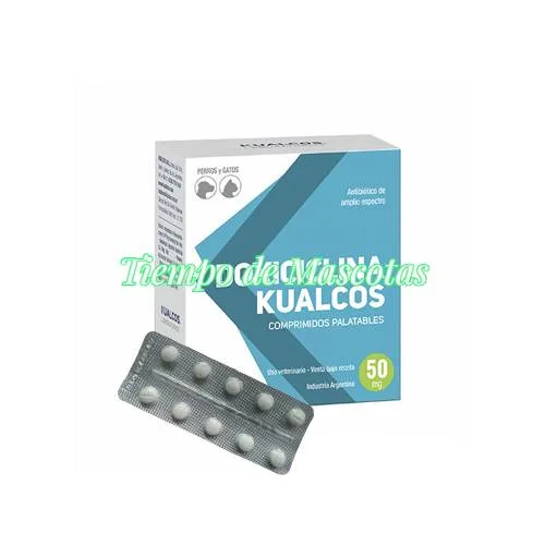 Kualcos Doxiciclina 50mg 10Comp - Producto en Tiempo de Mascotas