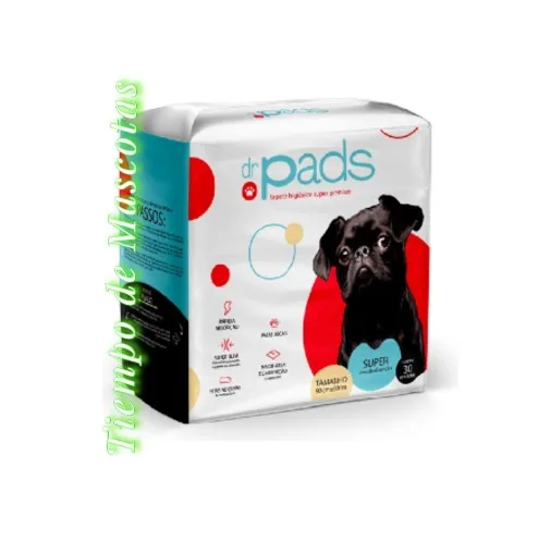DR Pads Tapete 80*60cm 30 Unidades - Producto en Tiempo de Mascotas