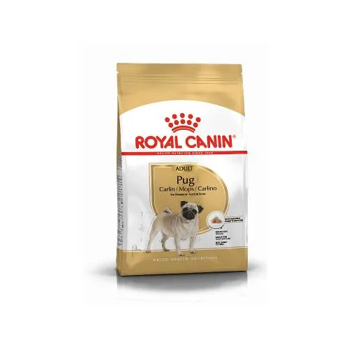 Royal Perro Pug Adulto 3kg FR - Producto en Tiempo de Mascotas