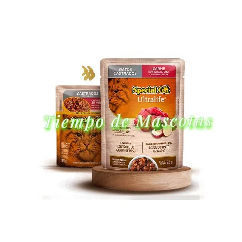 SPECIAL CAT SACHET CAST POLLO 85G