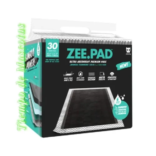 ZEEPAD CARBON ACTIVADO 80*60 30UNIDADES