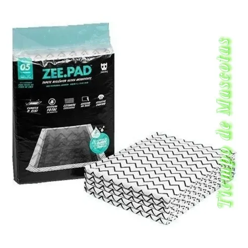 ZEEPAD CARBON ACTIVADO 80*60 5UNIDADES