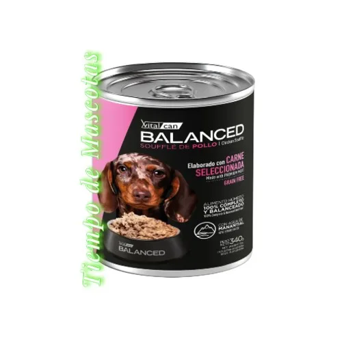VITALCAN BALANCED PERRO PATE CACHORRO POLLO 340G
