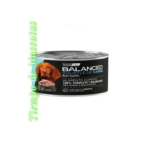 VITALCAN BALANCED PERRO PATE ADULTO CARNE 85G