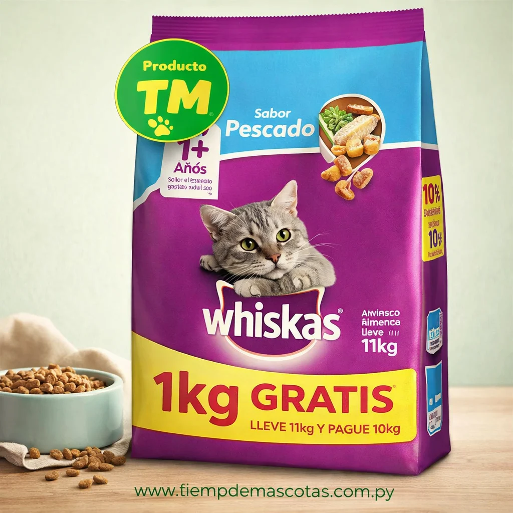 WHISKAS ADULTO PESCADO 10+1KG