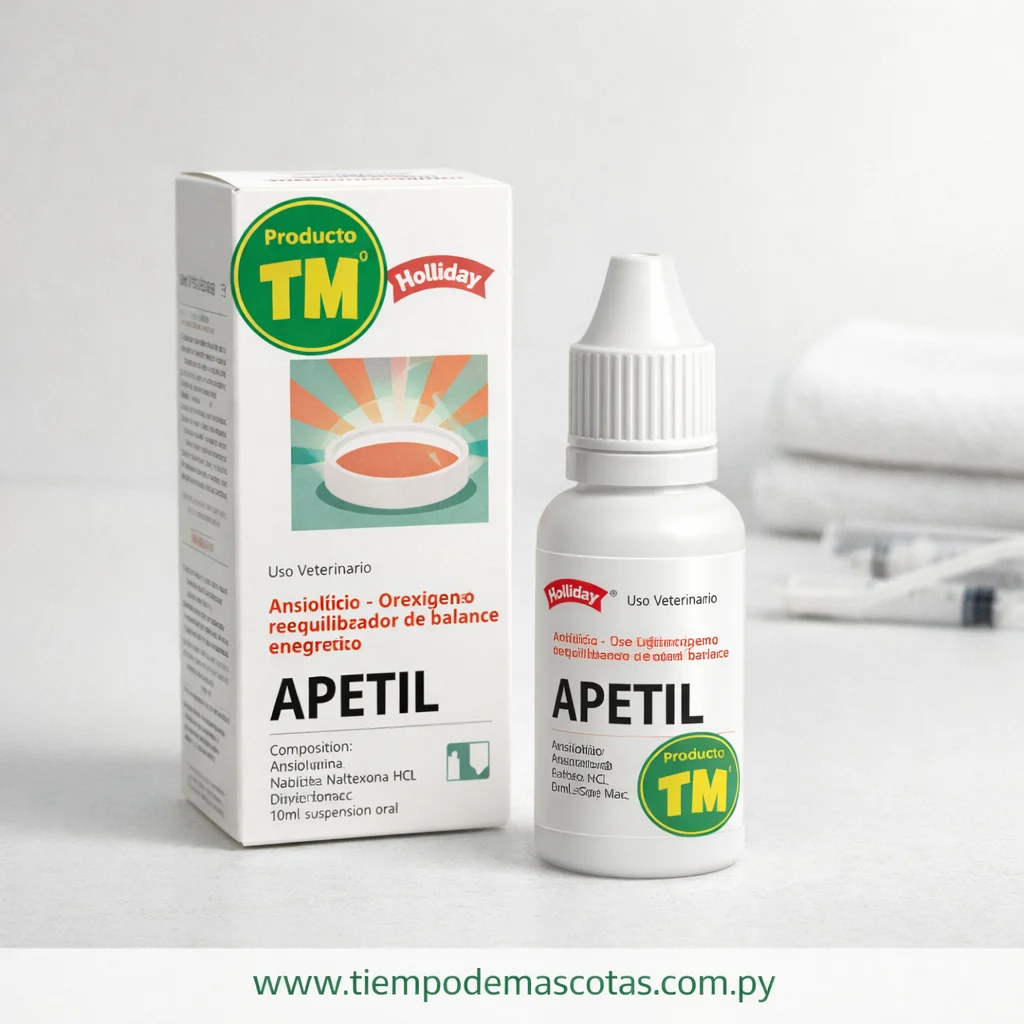 Holliday Apetil Suspension 10ml - Producto en Tiempo de Mascotas