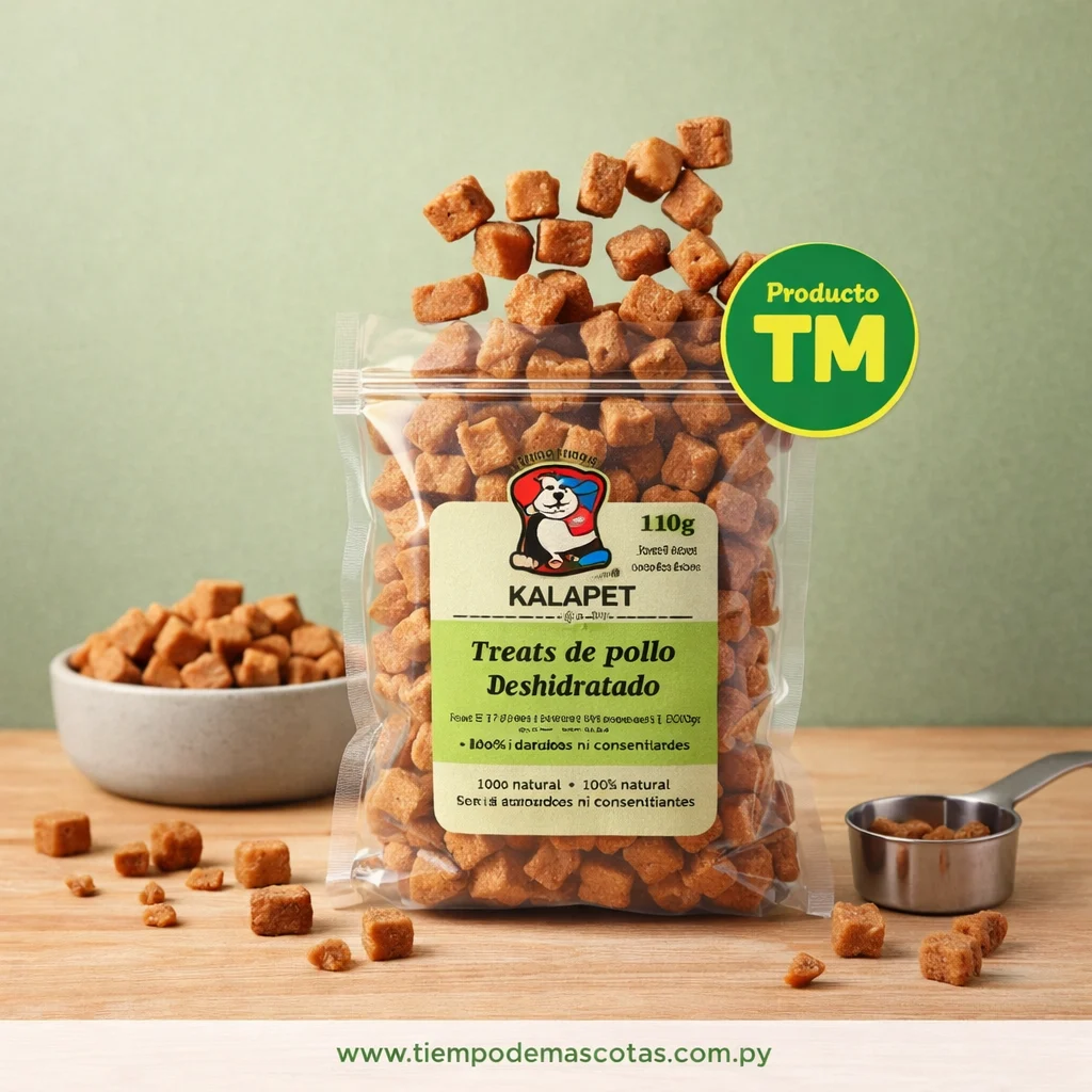 Kalapet Treats de Pollo Deshidratado 110g - Producto en Tiempo de Mascotas