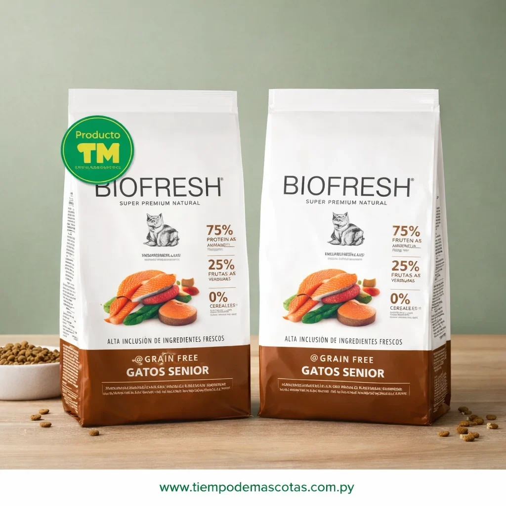 Biofresh Gato Senior Salmon 1.5kg - Producto en Tiempo de Mascotas