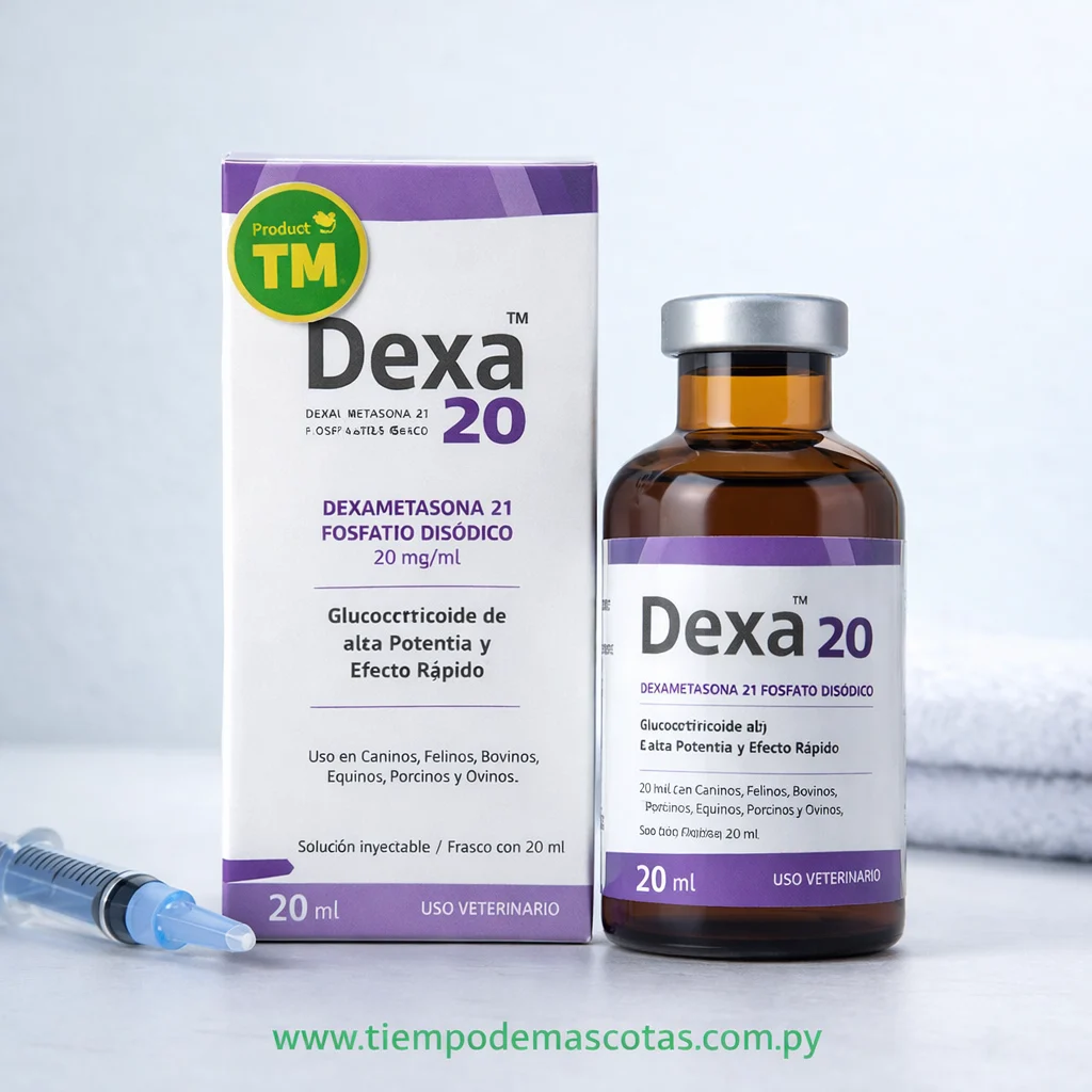 Richmond Dexa 20 Inyectable 20ml - Producto en Tiempo de Mascotas