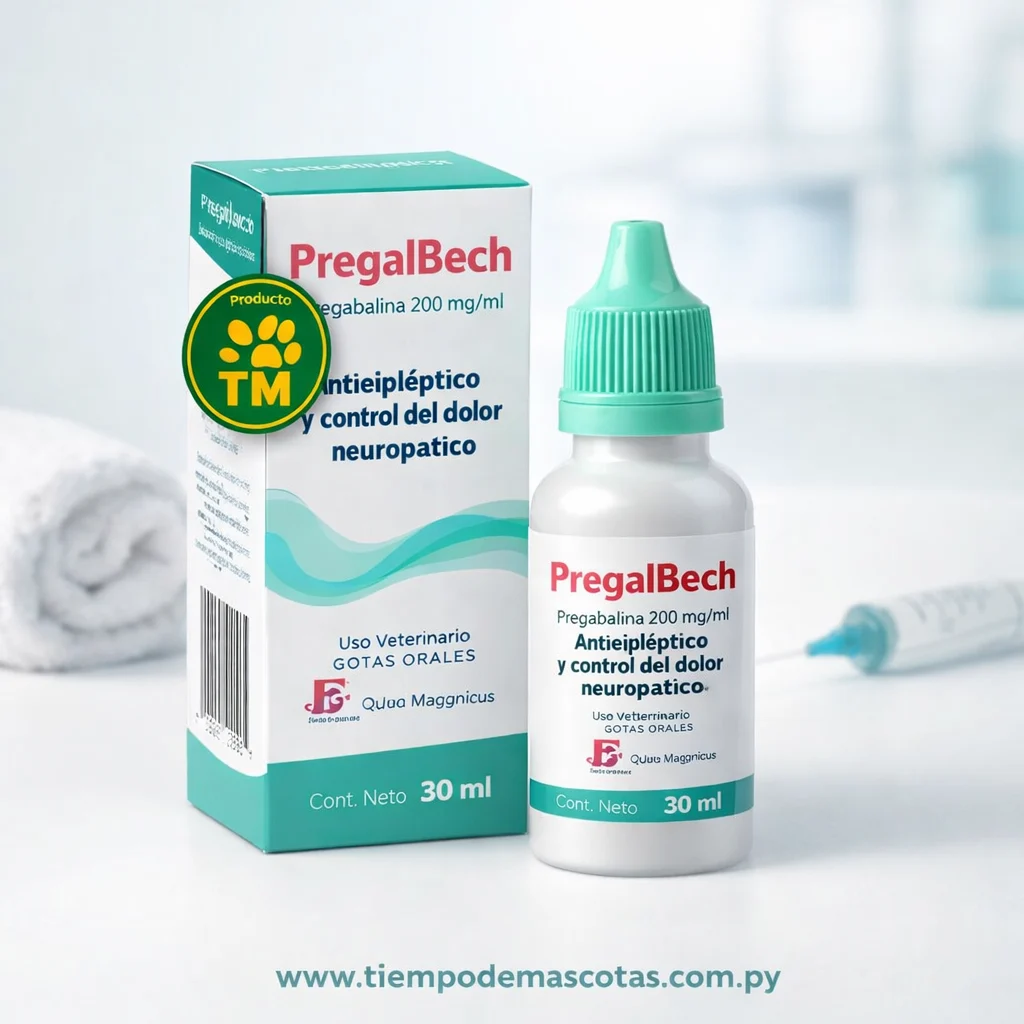 Pregalbech Pregabalina 200mg/ML 30ml - Producto en Tiempo de Mascotas