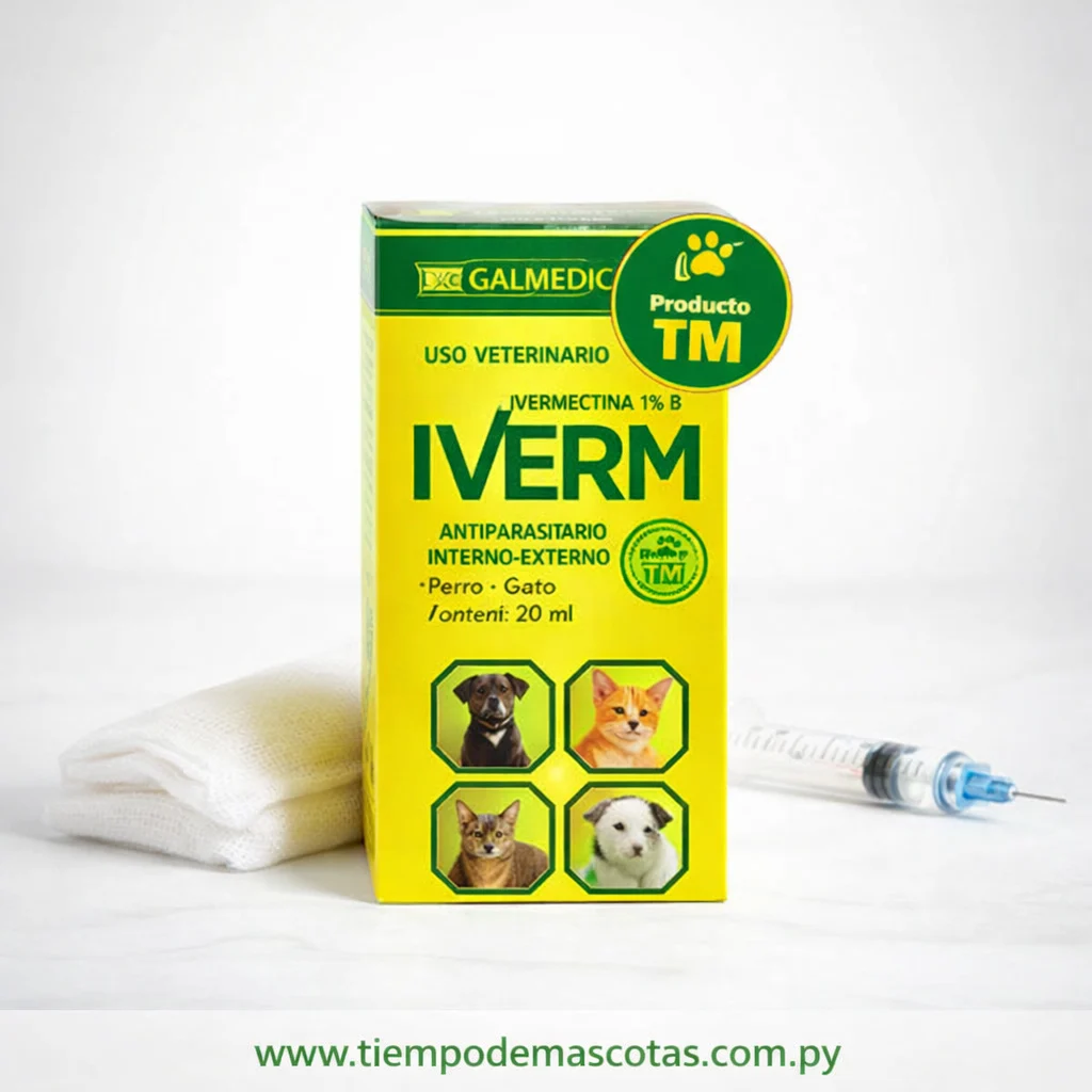 Galmedic Iverm Inyectable 20ml - Producto en Tiempo de Mascotas