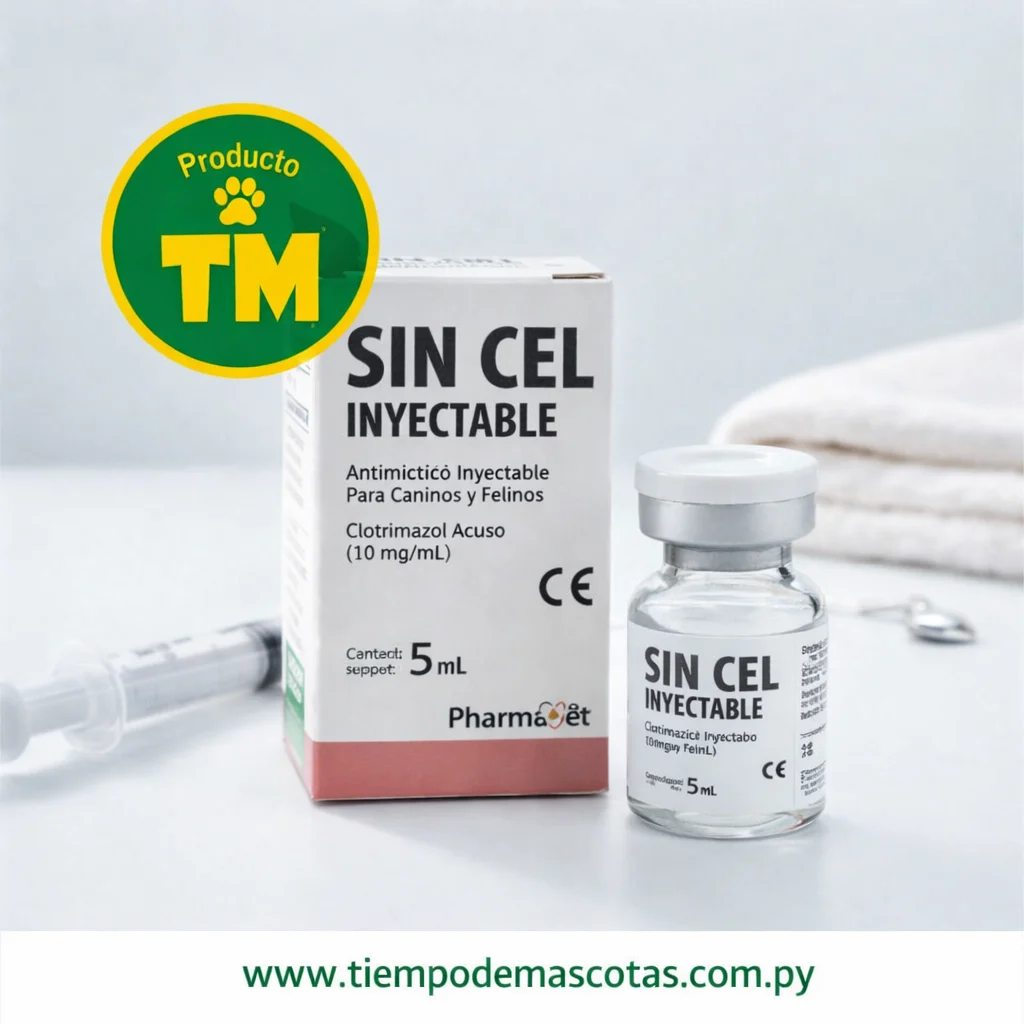Pharmavet sin Cel Inyectable 5ml - Producto en Tiempo de Mascotas