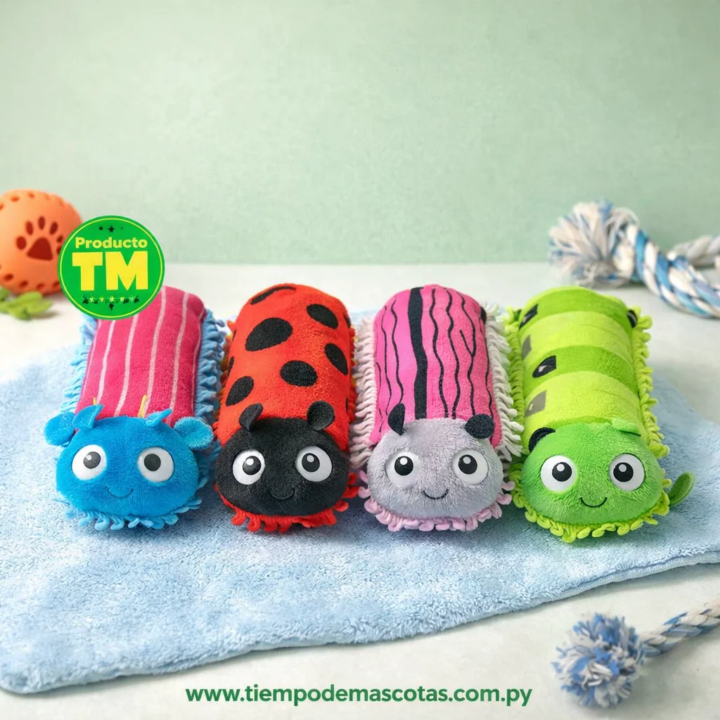 juguete peluche chillón INSECTOS