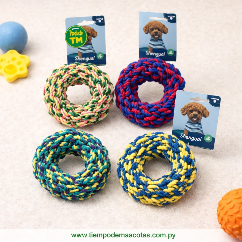 juguete cuerda donut CG43 15cm - Producto en Tiempo de Mascotas